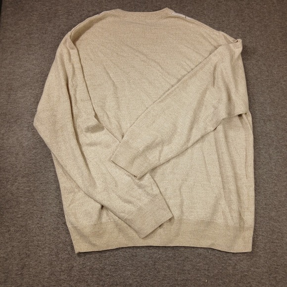 Dockers Men's Beige Crew Neck Argle Pattern Sweater Size XLT - Picture 2 of 7